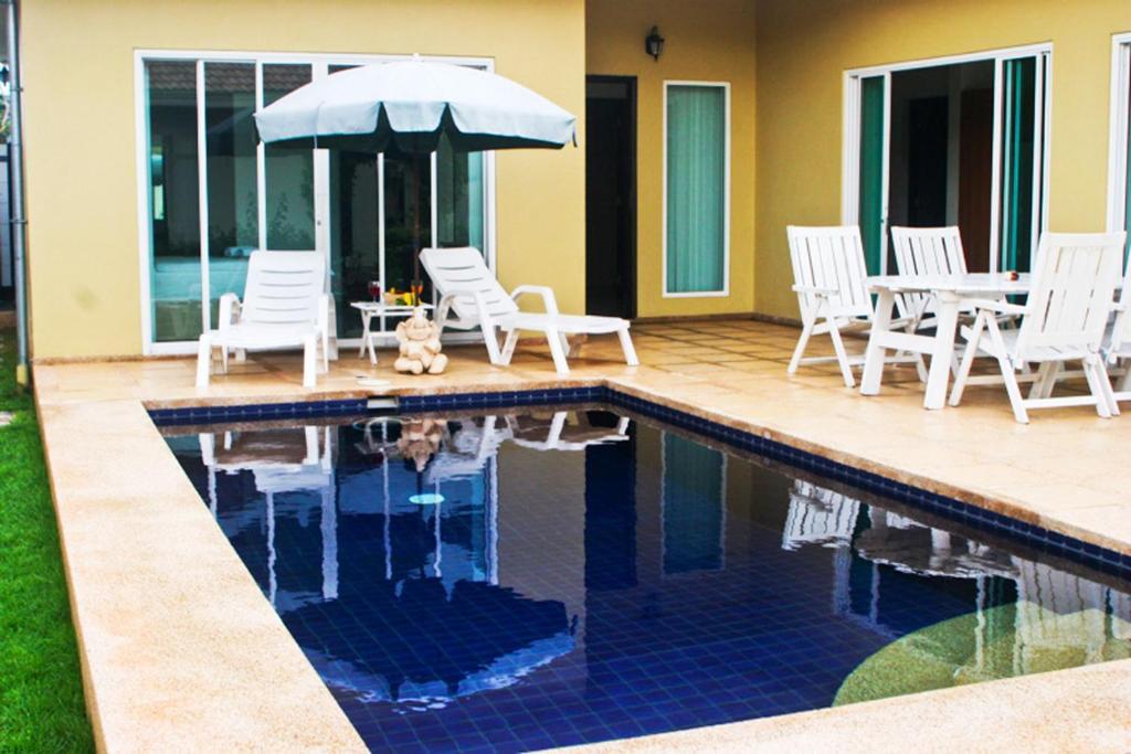Garden Hills Villa Resort Cha-Am Quarto foto